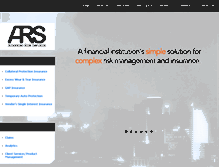Tablet Screenshot of americanriskservices.com